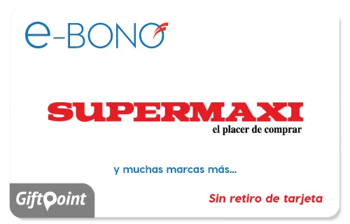Gift Card Supermaxi