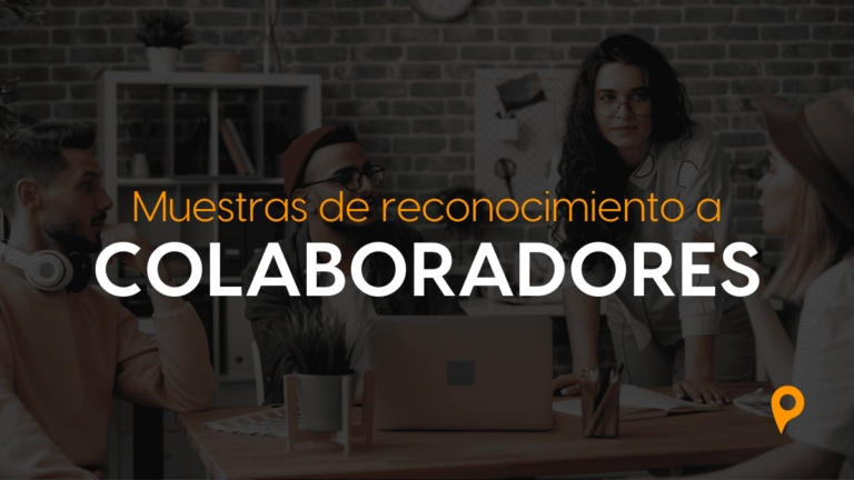 Muestras de reconocimiento a un colaborador